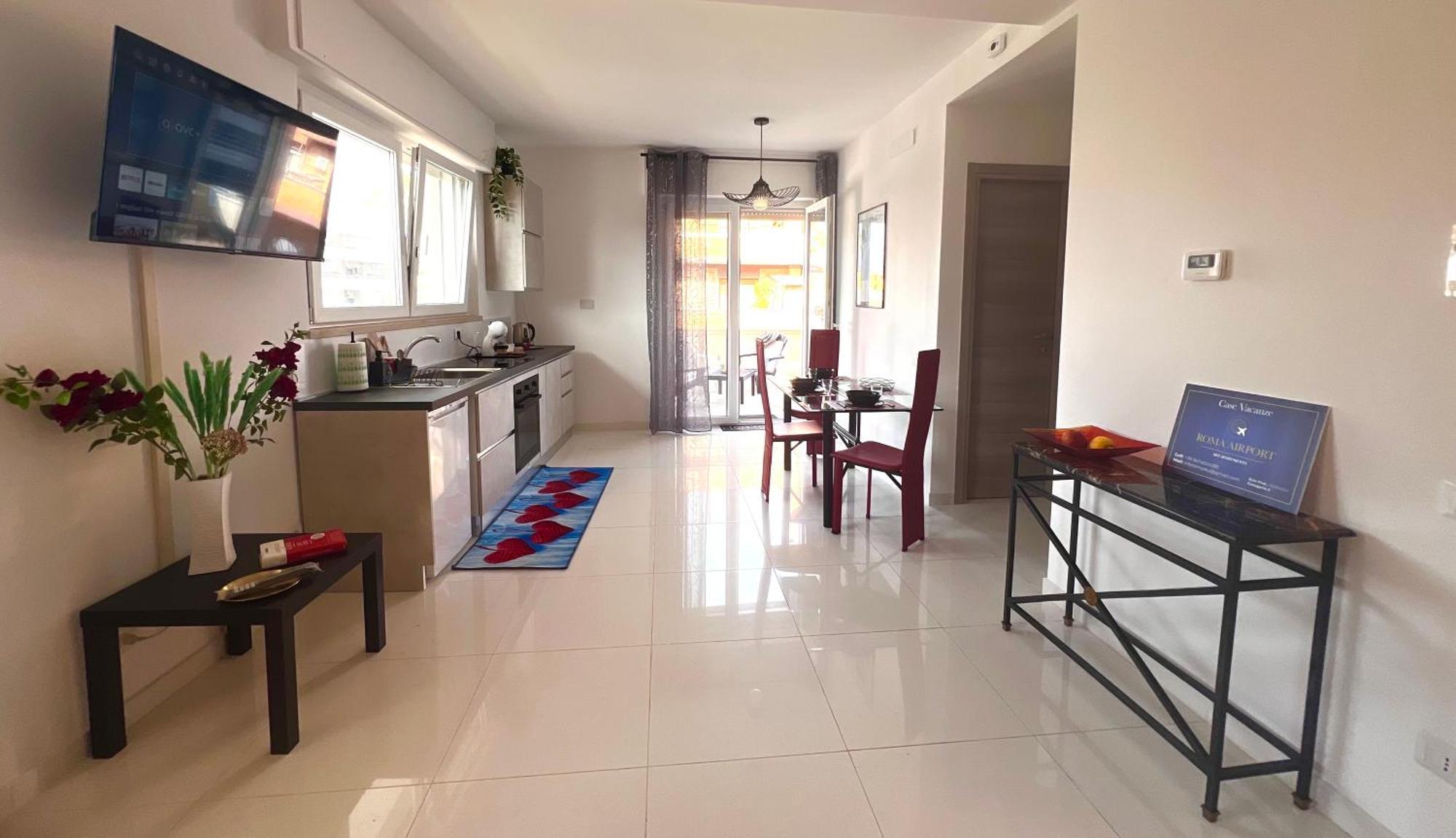 Roma Airport Sky Apartments فيوميتشينو المظهر الخارجي الصورة