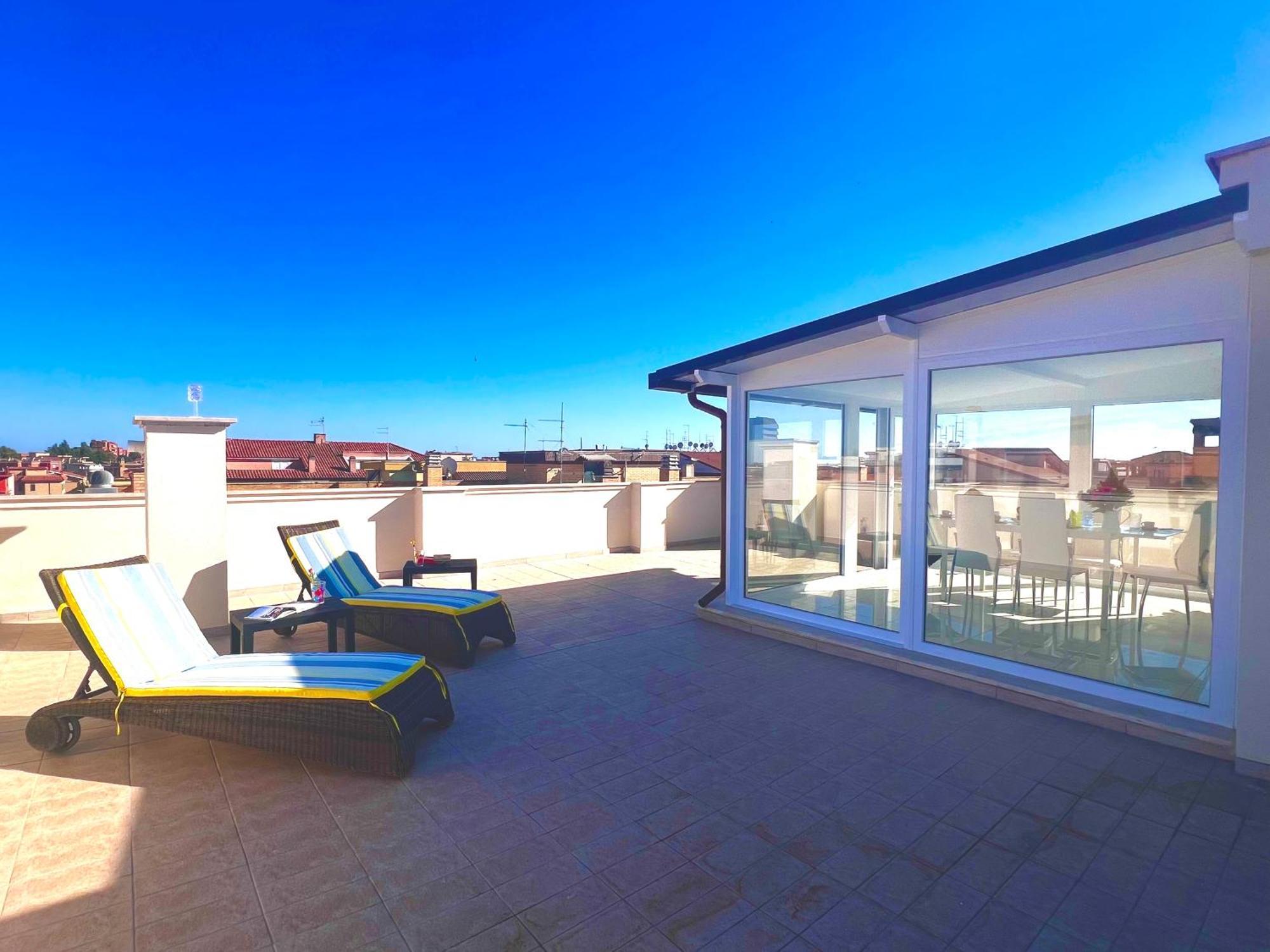 Roma Airport Sky Apartments فيوميتشينو المظهر الخارجي الصورة